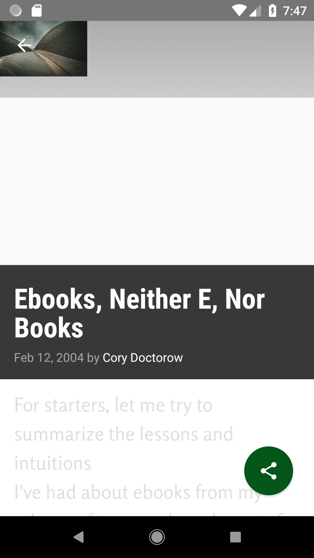 XYZ Reader | XYZ-Reader