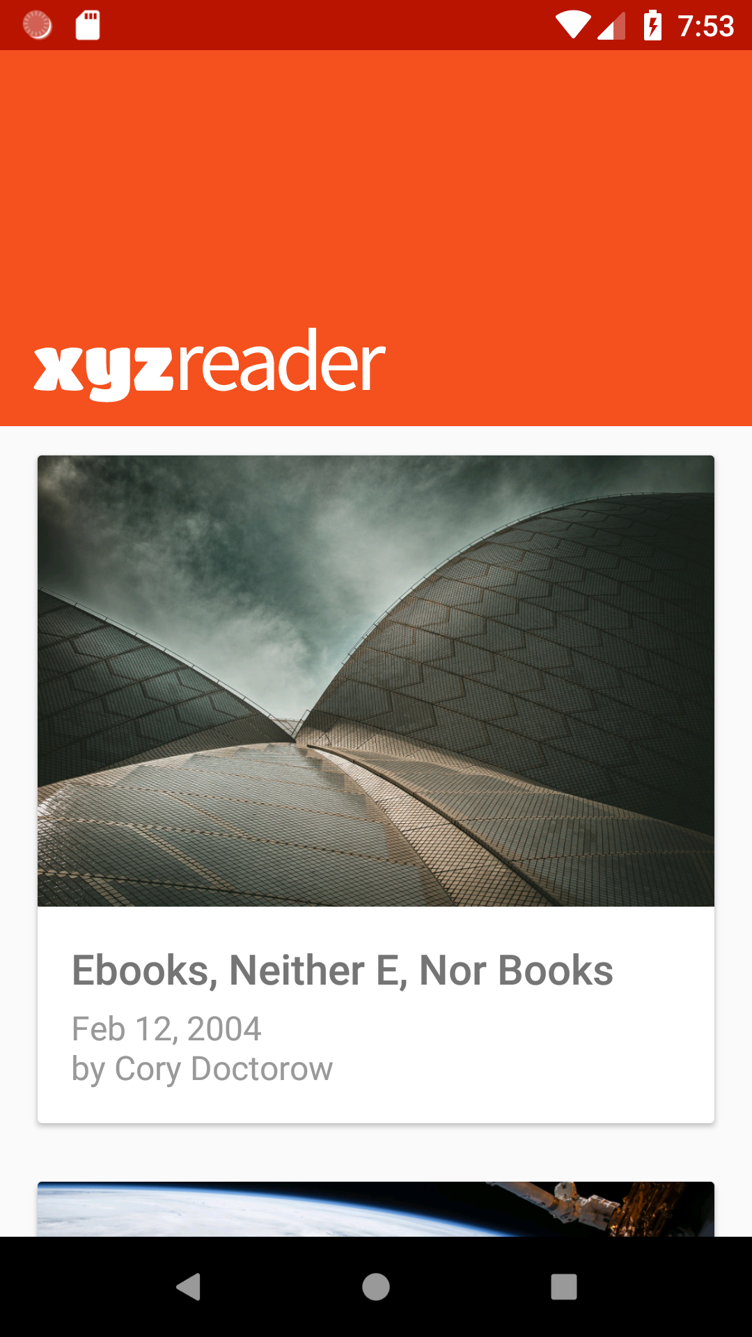 XYZ Reader | XYZ-Reader